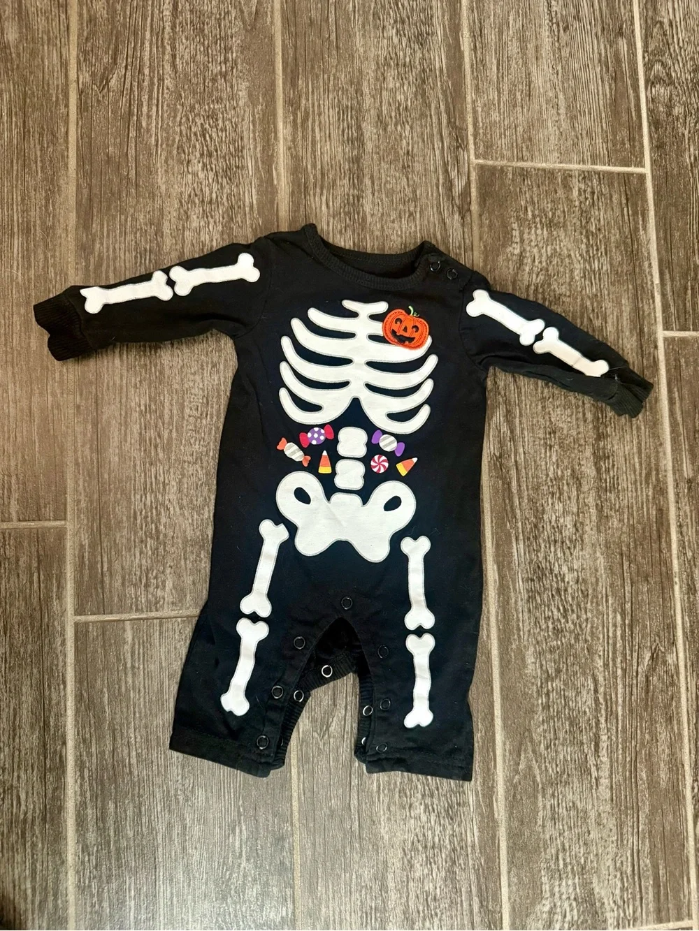 Skeleton onsie..